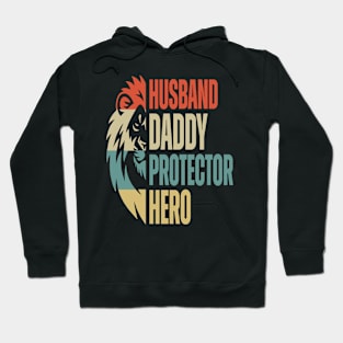 Husband Daddy Protector Hero Hoodie